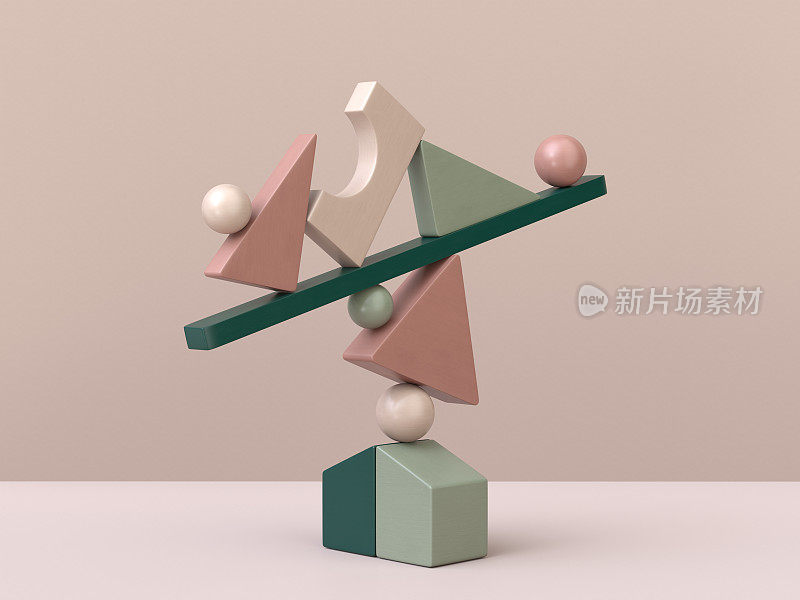 3 d抽象的成分